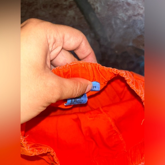 Gagou Tagou | orange cotton shorts | size 2T - Picture 5 of 5